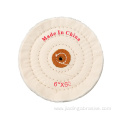 8X50 6x60 white cotton buffing wheel customized size